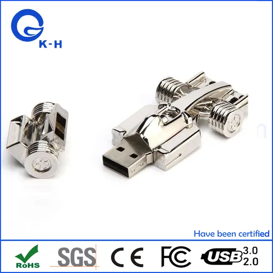 Metal Reacing Car USB 64GB 128GB 512GB