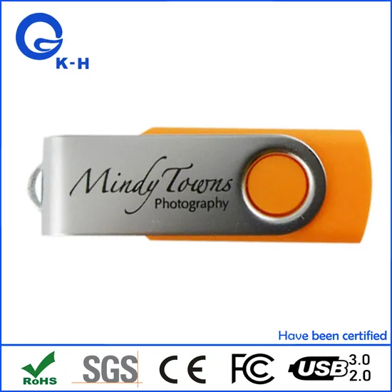 Metal Swivel Cheap USB Drive 64GB 128GB 256GB 512GB