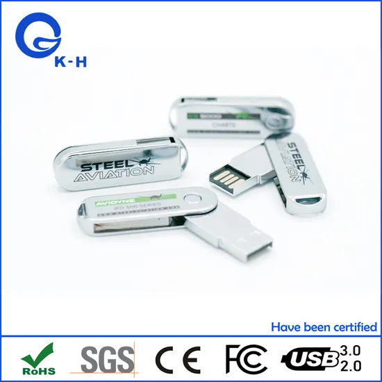 Metal Swivel USB 2.0 3.0 Flash Disk 2GB 4GB