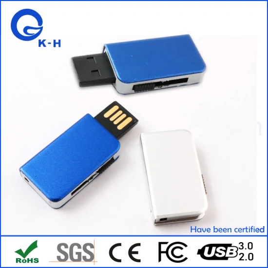 Mini Metal Flash Memory USB Key 16GB 8GB