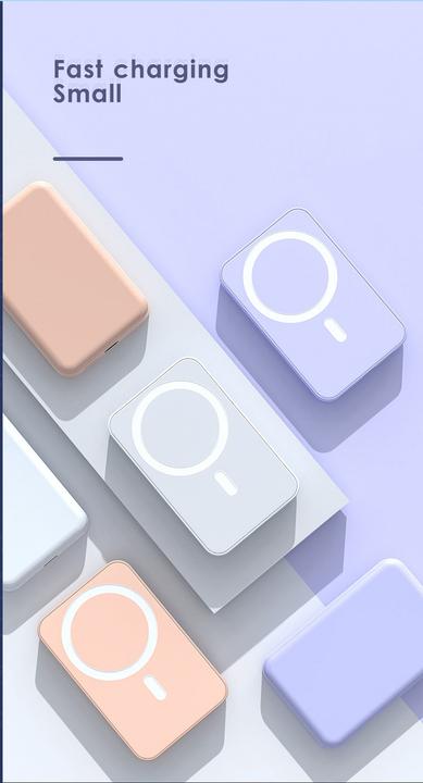 Mini PD Fast Charging Wireless 2IN1 Phone Charger Power Banks 5000Mah 10000Mah Wireless Portable Magnetic Power Bank Wholesale B2B Pricing