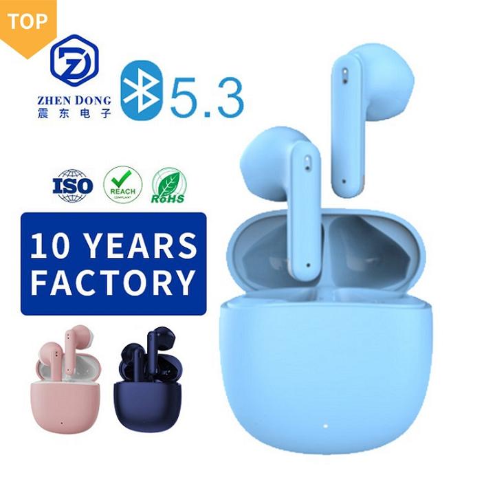 OEM ODM Wireless TWS With Charging Case 6 Hours Music Time Built-in Microphone Includes USB-C Business Christmas Gifts B2B Factory Pricing Supplier