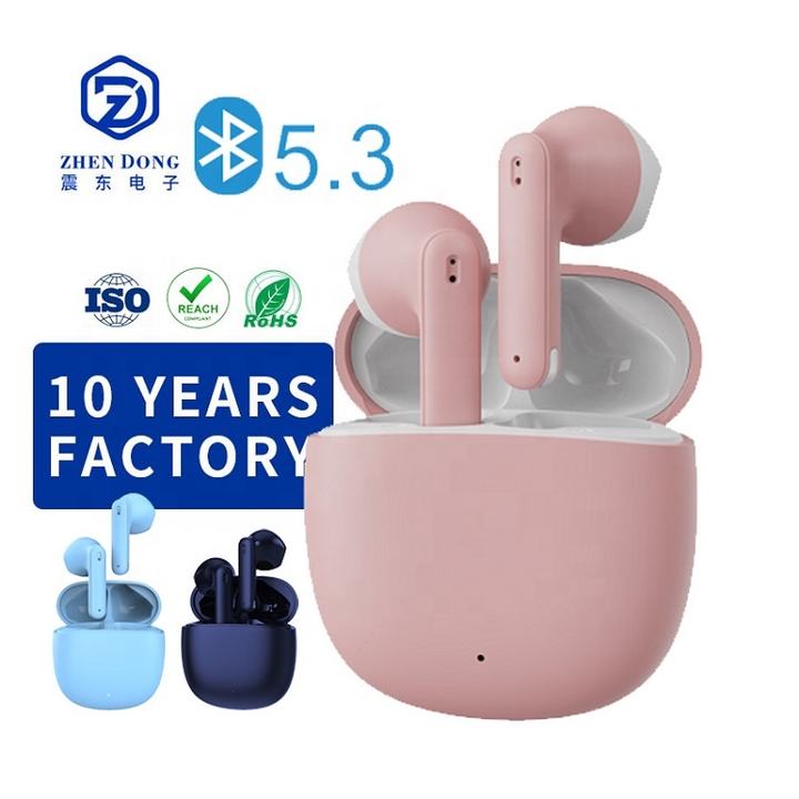 OEM ODM Wireless TWS With Charging Case 6 Hours Music Time Built-in Microphone Includes USB-C Business Christmas Gifts B2B Factory Pricing Supplier