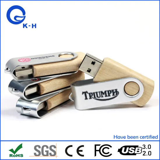 OEM Wholesale Promotional Items USB Flash Wooden Pen Drive