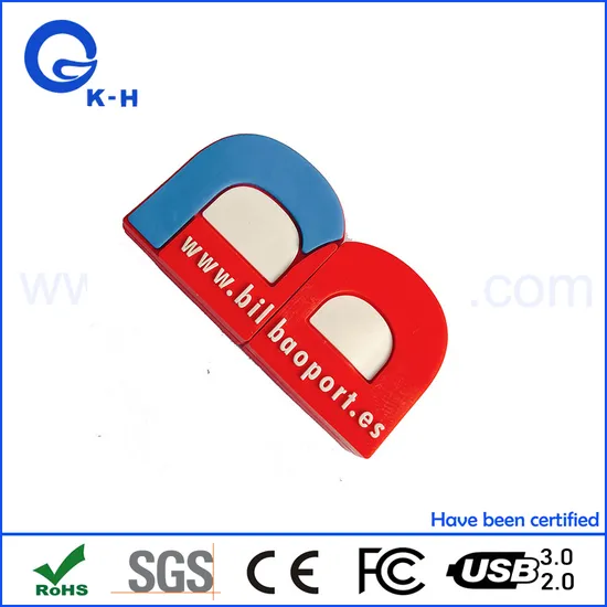 PVC Material USB 2.0 3.0 Flash Disk 16GB