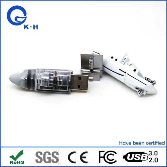 Ship Shape USB Flash Drive for Logistics Company