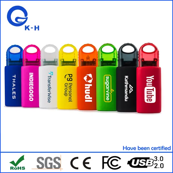 Spring Loaded USB Flash Memory 4GB 8GB 16GB