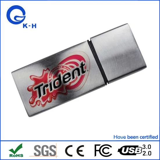 Stainless Steel Premium Promotion Gift Laser Engraved USB Stick