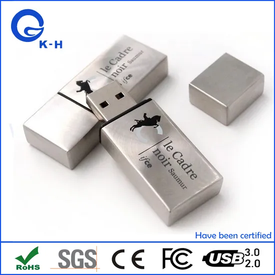 Stainless Steel Premium Promotion Gift Laser Engraved USB Stick