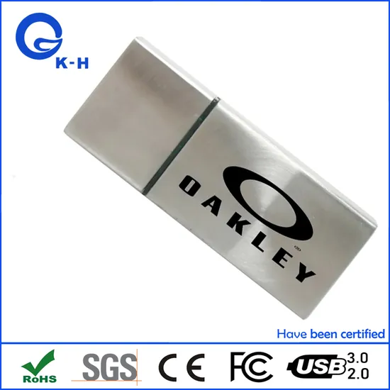 Stainless Steel Premium Promotion Gift Laser Engraved USB Stick