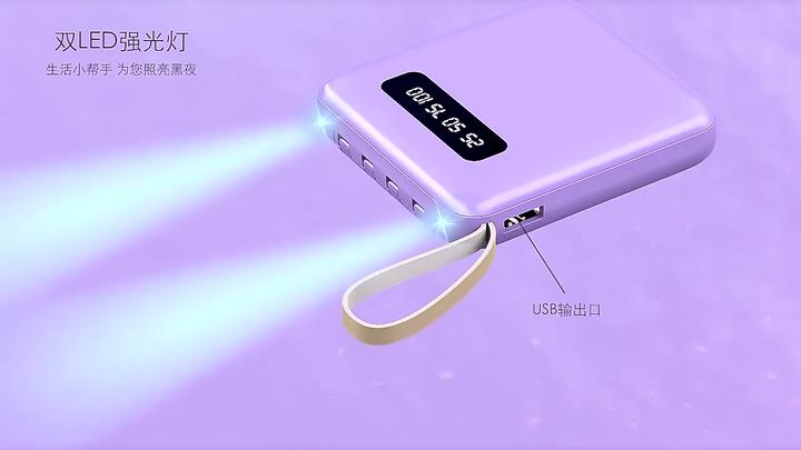 Super Mini Portable Power Bank 5W Rohs 4000mah/6000mah/10000mah Outdoor Pocket Power Bank For Gift Box/Promotion Direct Wholesale