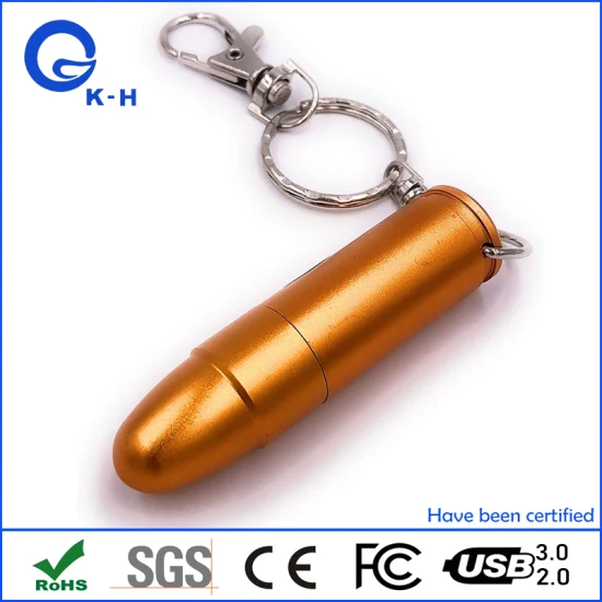 USB Golden Bullet Flash Drive USB