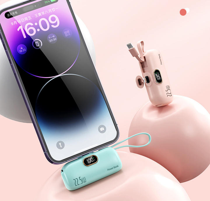 Universal Cheap Mini 2A Type-C Emergency Direct Charging Power Bank 5000Mah Portable Powerbank For Smart Phone Manufacturing Solutions Chain