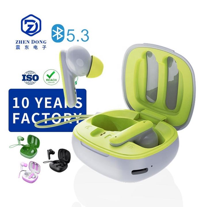 V5.3 ENC TWS Wireless Earphone Bluetooth Earbuds Noise Cancellation Buds Auricular Bluetooth inalambrico Manufacturer and Supplier