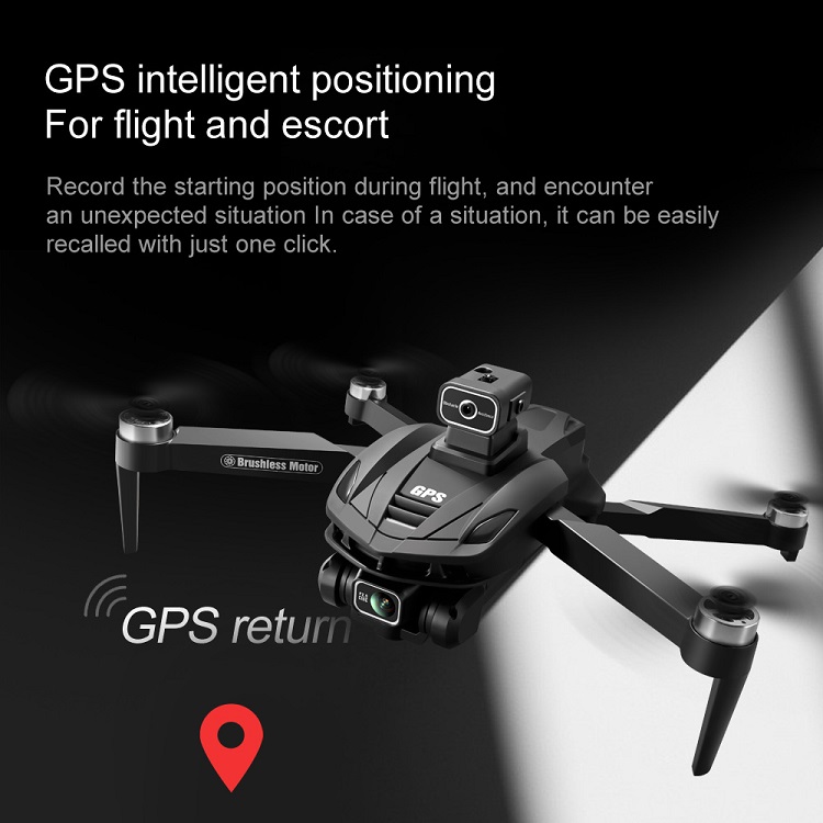 V168 Drone 8K 720P 5G GPS Professional HD Aerial Photography Dual Camera Omnidirectional Obstacle Avoidance Drones Fpv
