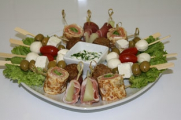 Mediterranean platter