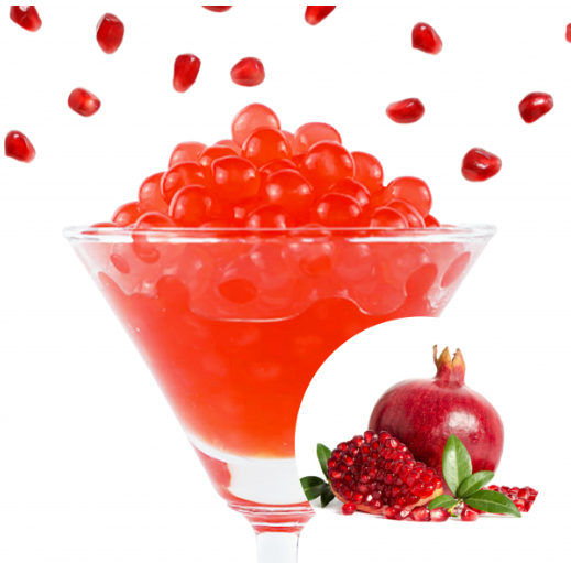 Pomegranate Exploding Beads