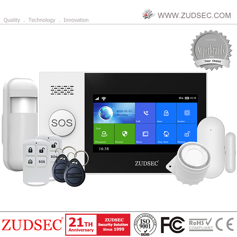 2G/4G GSM/WiFi Smart Home Security System