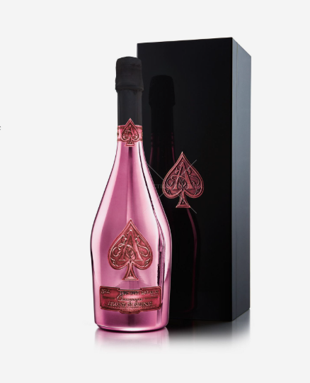 ARMAND DE BRIGNAC Brut Rose champagne with box